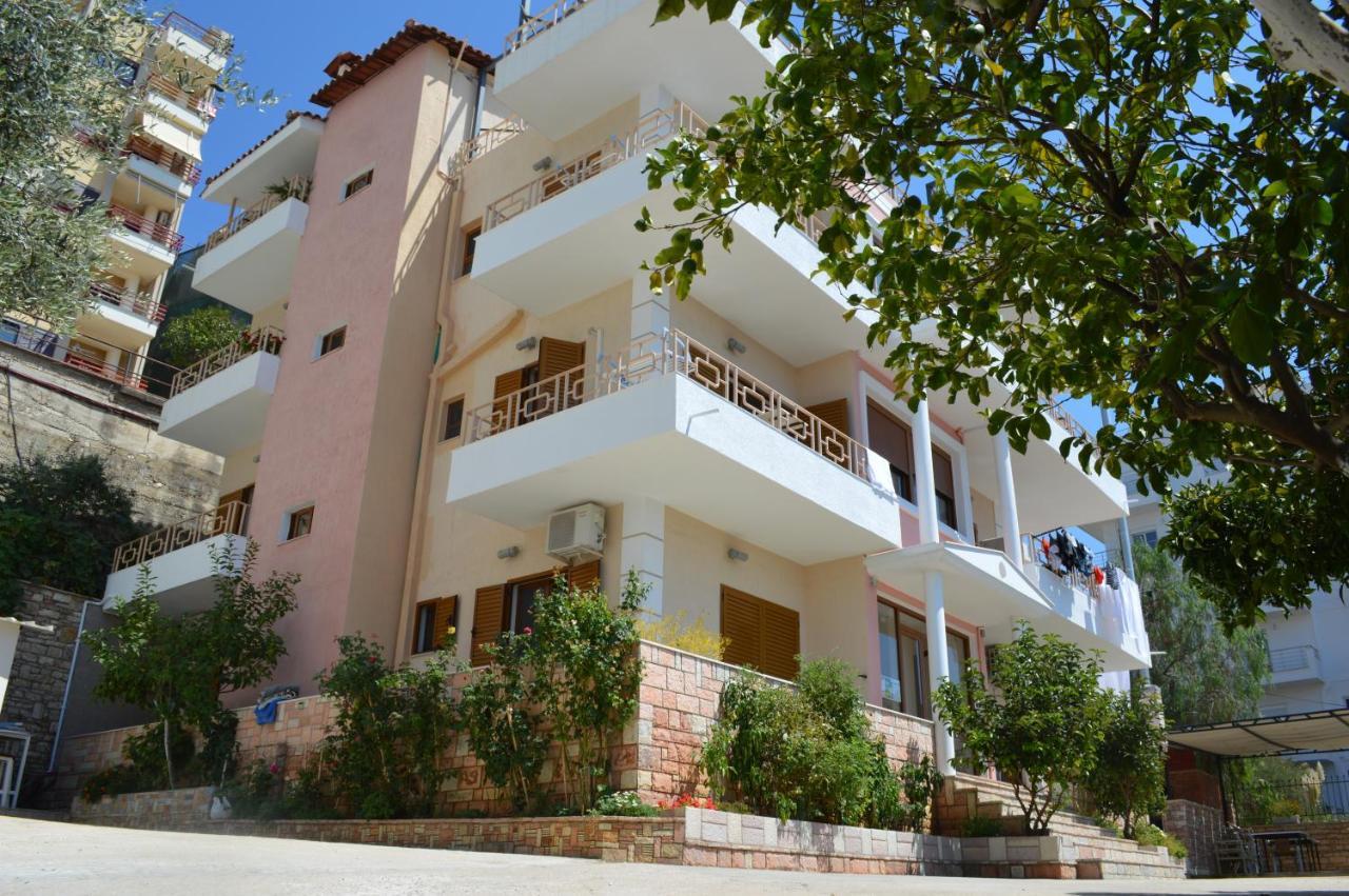Jericho Rooms Sarande Bagian luar foto