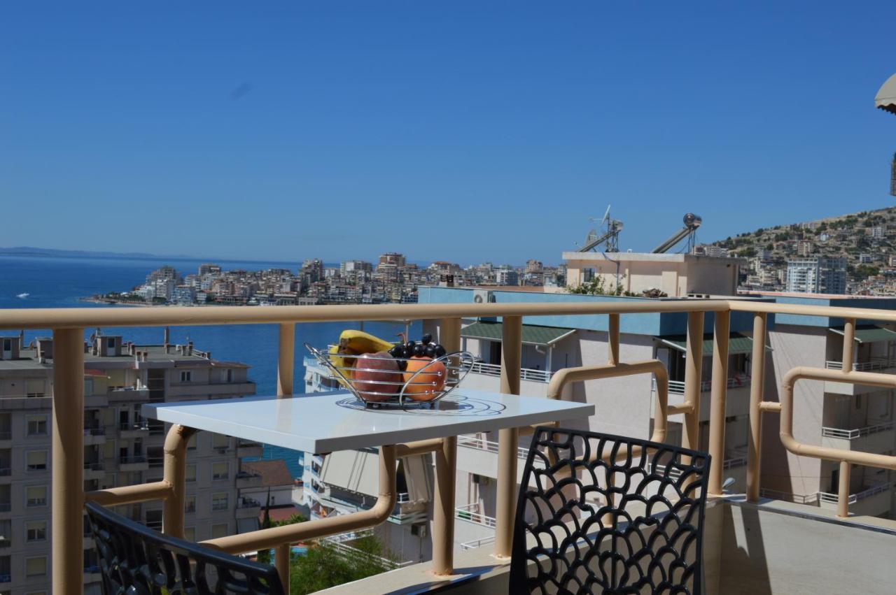 Jericho Rooms Sarande Bagian luar foto